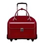 McKlein W Series Leather Briefcase, Laptop Compatible, Rolling, Red (94366)~#|#~sp147786103_sc7