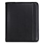 Samsill Professional Faux Leather Portfolio Case with Zipper Closure, Black (SAM15650)~#|#~sp147786189_sc7