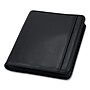 Samsill Professional Faux Leather Portfolio Case with Zipper Closure, Black (SAM15650)~#|#~sp147786253_sc7