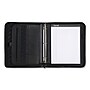 Samsill Professional Faux Leather Portfolio Case with Zipper Closure, Black (SAM15650)~#|#~sp147786254_sc7