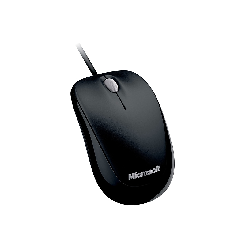 Microsoft Compact Optical USB Mouse, Black (U81-00010) image 1