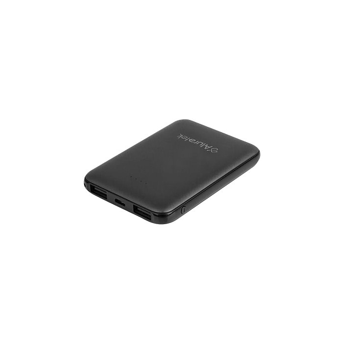Aluratek USB Power Bank for Most Smartphones, 5000mAh, Black