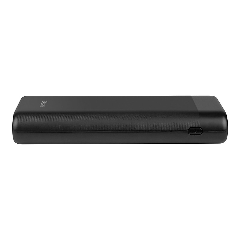 Aluratek USB Power Bank for Most Smartphones, 20000mAh, Black (APBQ20F) image 1