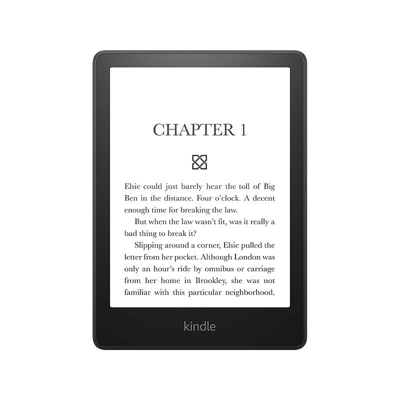 Amazon Kindle Paperwhite 6.8" E-Reader, 11th Generation, 8GB, Black (B08KTZ8249) image 1