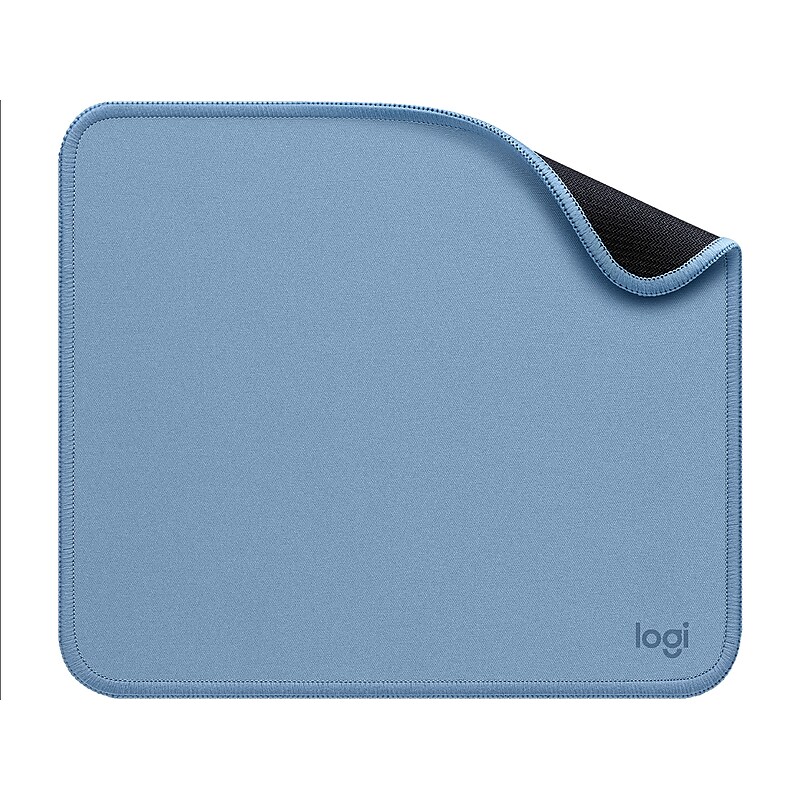 Logitech Studio Series Non-Skid Mouse Pad, Blue Gray (956-000038) image 1