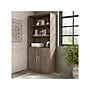 Bush Business Furniture Hybrid 73"H 5-Shelf Bookcase with Adjustable Shelves, Modern Hickory Laminated Wood (HYB136MH-Z)~#|#~sp147788033_sc7