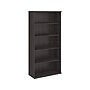 Bush Business Furniture Hybrid 73"H 5-Shelf Bookcase with Adjustable Shelves, Storm Gray Laminated Wood (HYB136SG-Z)~#|#~sp147788041_sc7