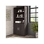 Bush Business Furniture Hybrid 73"H 5-Shelf Bookcase with Adjustable Shelves, Storm Gray Laminated Wood (HYB136SG-Z)~#|#~sp147788049_sc7