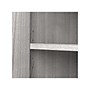 Bush Business Furniture Hybrid 73"H 5-Shelf Bookcase with Doors, Platinum Gray Laminated Wood (HYB024PG)~#|#~sp147788057_sc7