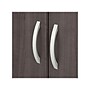 Bush Business Furniture Hybrid 73"H 5-Shelf Bookcase with Doors, Storm Gray Laminated Wood (HYB024SG)~#|#~sp147788064_sc7