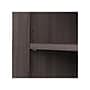 Bush Business Furniture Hybrid 73"H 5-Shelf Bookcase with Doors, Storm Gray Laminated Wood (HYB024SG)~#|#~sp147788065_sc7
