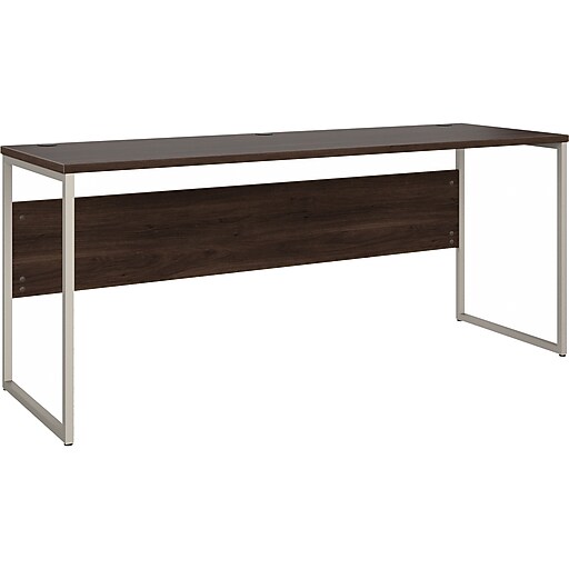 Bush Business Furniture Hybrid 72"W Computer Table Desk with Metal Legs