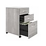 Bush Business Furniture Hybrid 3-Drawer Mobile Vertical File Cabinet, Letter/Legal Size, Lockable, Platinum Gray (HYF216PGSU-Z)~#|#~sp147788142_sc7