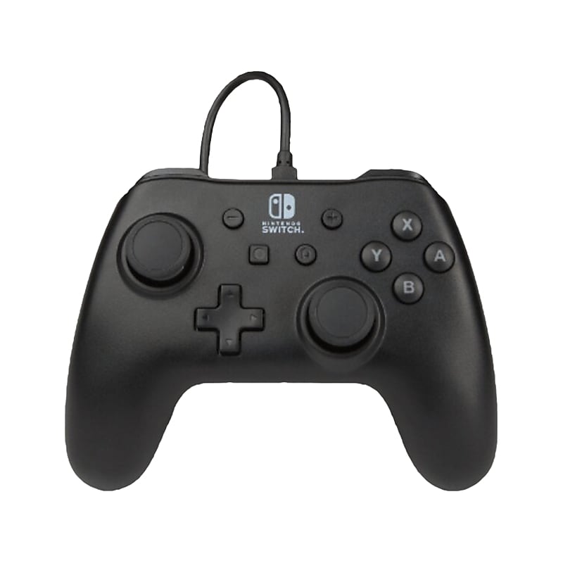 PowerA Wired Controller for Nintendo Switch, Matte Black (1511370-02) image 1