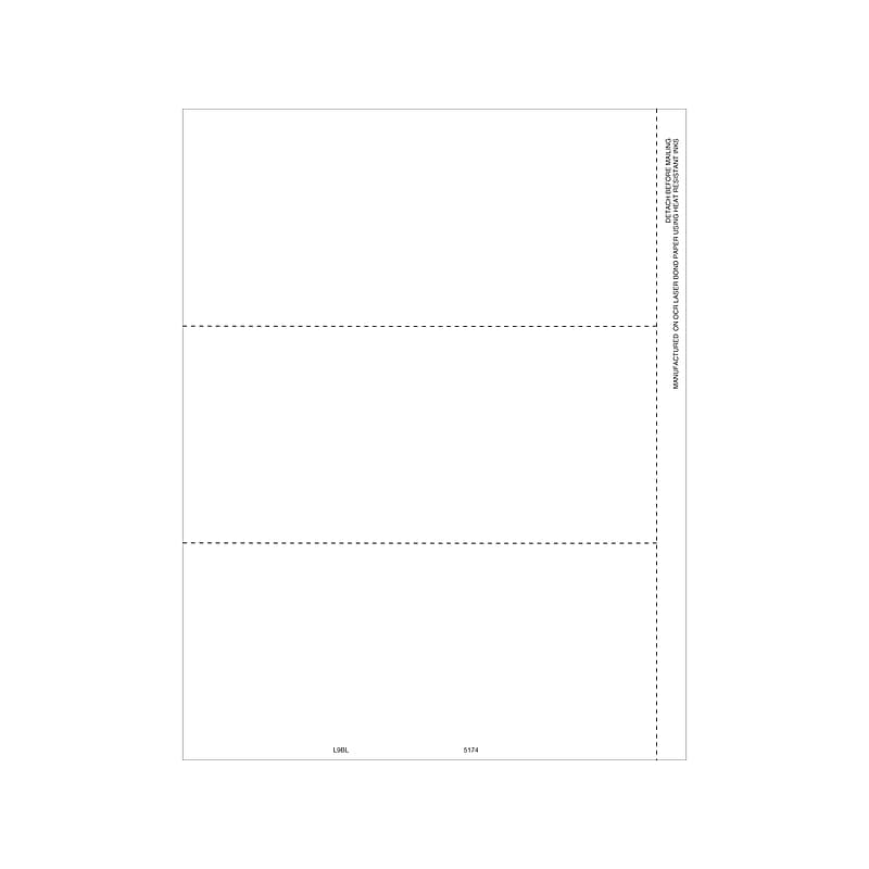 ComplyRight 2024 W-2 Tax Form, 3-Part, 3-Up, 50/Pack (517450) image 1