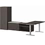 HON Mod 60" Computer Desk with Wardrobe and 2 Credenzas, Slate Teak (HLPL60114HATDSKWDSL1)~#|#~sp148019750_sc7