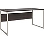 Bush Business Furniture Hybrid 60"W Computer Table Desk with Metal Legs, Storm Gray (HYD360SG)~#|#~sp148020047_sc7