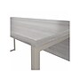Bush Business Furniture Hybrid 60"W Computer Table Desk with Metal Legs, Platinum Gray (HYD360PG)~#|#~sp148020085_sc7