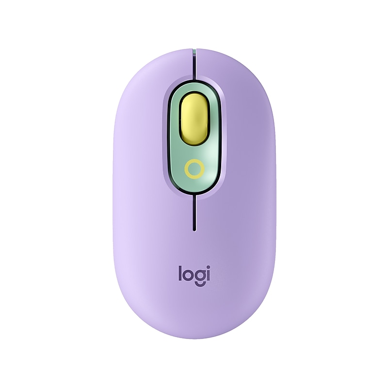 Logitech POP Wireless Ambidextrous Optical Mouse, Daydream (910-006544) image 1