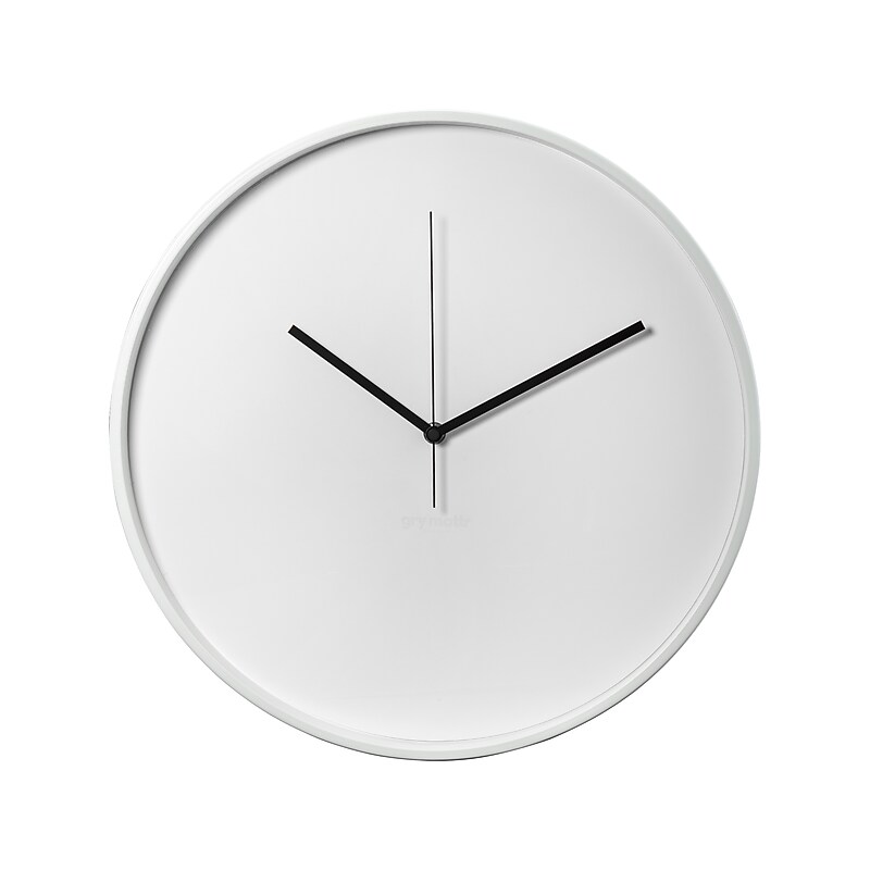 Gry Mattr Wall Clock, Metal, 15.75" (GMCC856) image 1