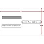 ComplyRight Self Seal Security Tinted Double-Window Tax Envelopes, 5 5/8" x 9", 50/Pack (9999250)~#|#~sp148020280_sc7