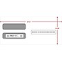 ComplyRight Moistenable Glue Security Tinted Double-Window Tax Envelopes, 3 7/8" x 8.5", 50/Pack (3333150)~#|#~sp148020284_sc7