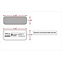 ComplyRight Self Seal Security Tinted Double-Window Tax Envelopes, White, 25/Pack (7777225)~#|#~sp148020341_sc7