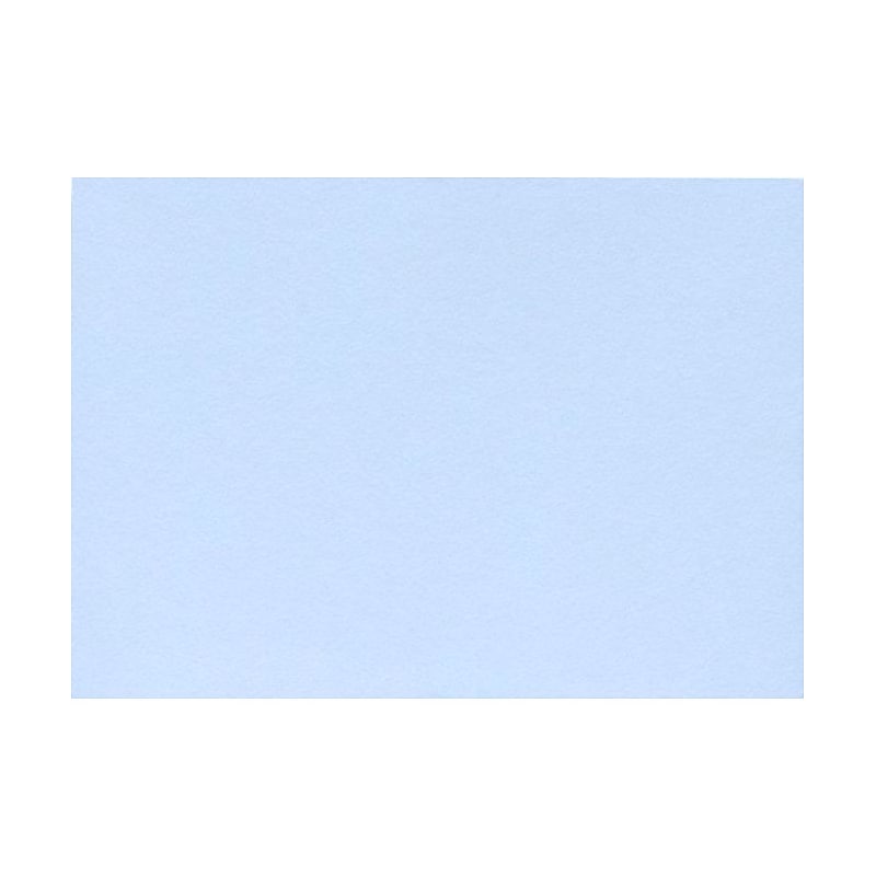 LUX A7 Flat Card (5 1/8 x 7) 50/Pack, Baby Blue (EX4040-13-50) image 1