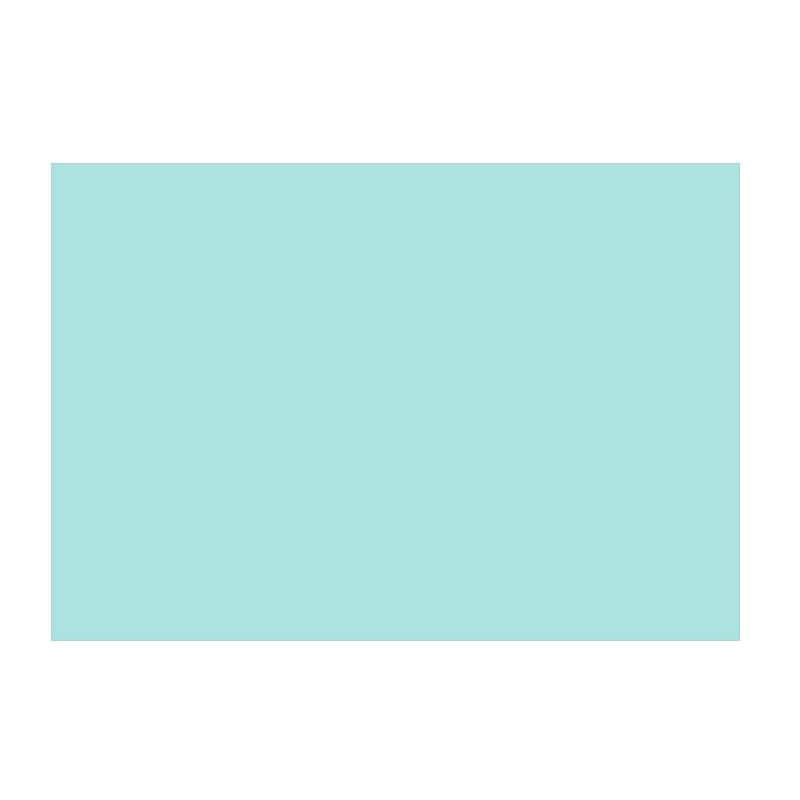 LUX A7 Flat Card (5 1/8 x 7) 50/Pack, Seafoam (4040-113-50) image 1