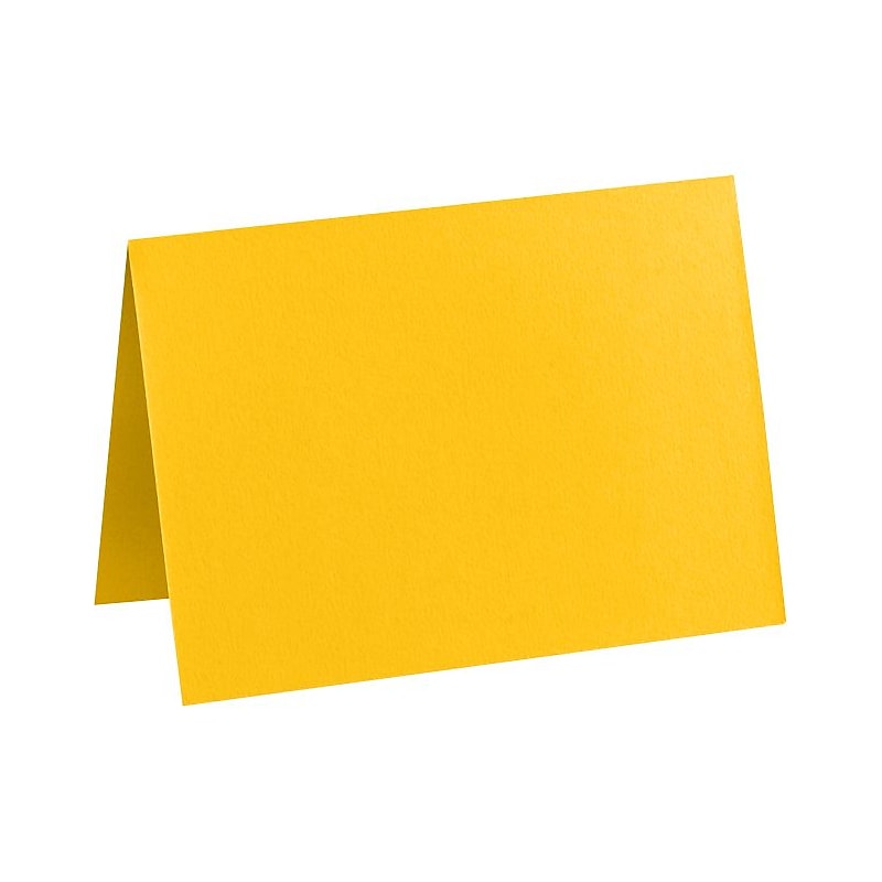 LUX A2 Folded Card (4 1/4 x 5 1/2) 50/Pack, Sunflower (EX5020-12-50) image 1