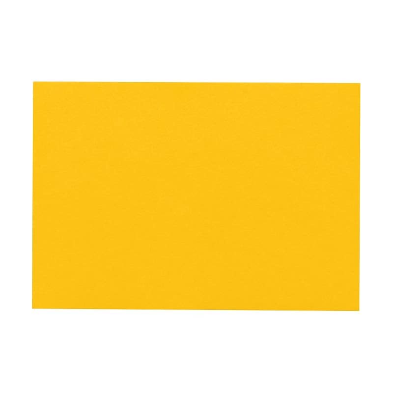 LUX A9 Flat Card (5 1/2 x 8 1/2) 50/Pack, Sunflower (EX4060-12-50) image 1