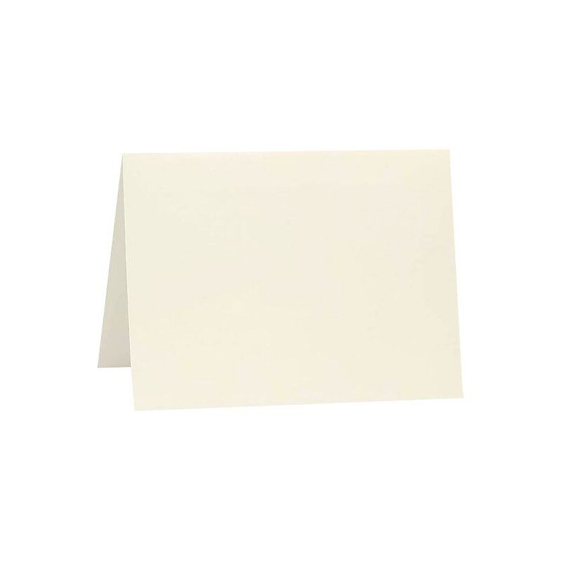 LUX A1 Folded Card (3 1/2 x 4 7/8) 50/Pack, Natural (A1FN-50) image 1