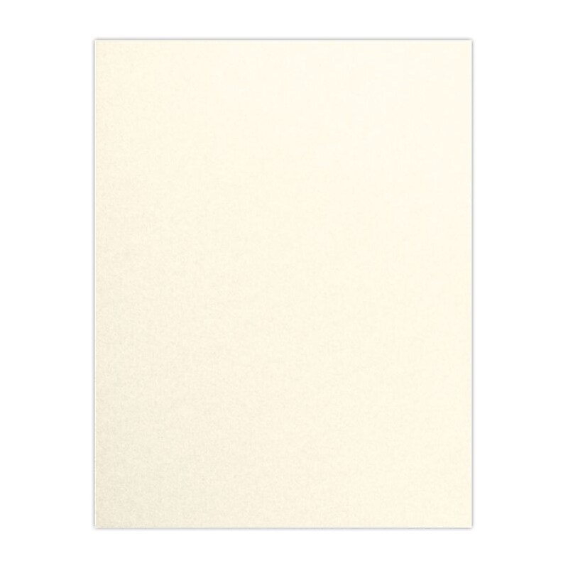 LUX Colored Paper, 32 lbs., 8.5" x 11", 50 Sheets/Pack, Champagne Metallic, 50 Sheets/Pack (4040-WPC-50) image 1