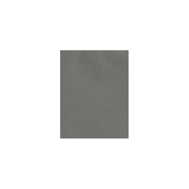 LUX 11" x 17" Color Cardstock Paper, 80 lbs., Smoke, 50 Sheets/Ream (1117-P-22-50) image 1