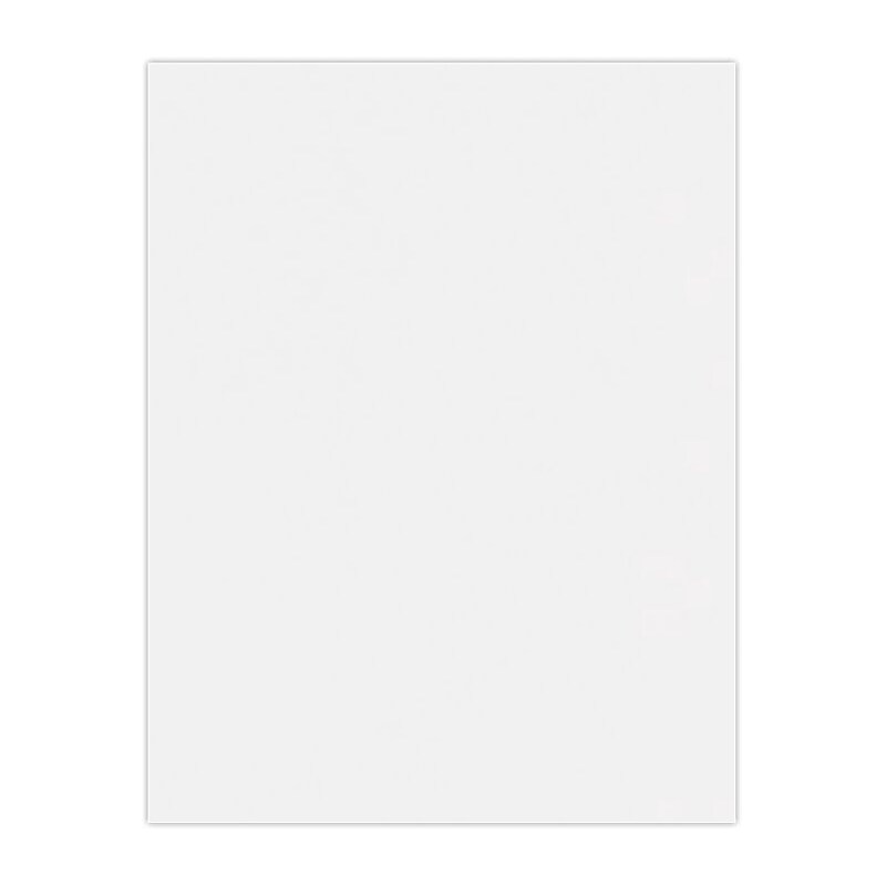 LUX 130 lb. Cardstock Paper, 8.5" x 11", White, 250 Sheets/Pack (81211C130W250) image 1