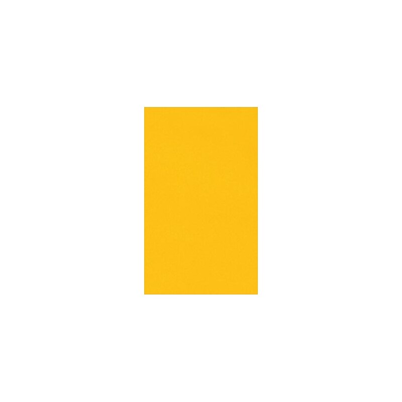 LUX 100 lb. Cardstock Paper, 8.5" x 14", Sunflower, 50 Sheets/Pack (81214-C-12-50) image 1