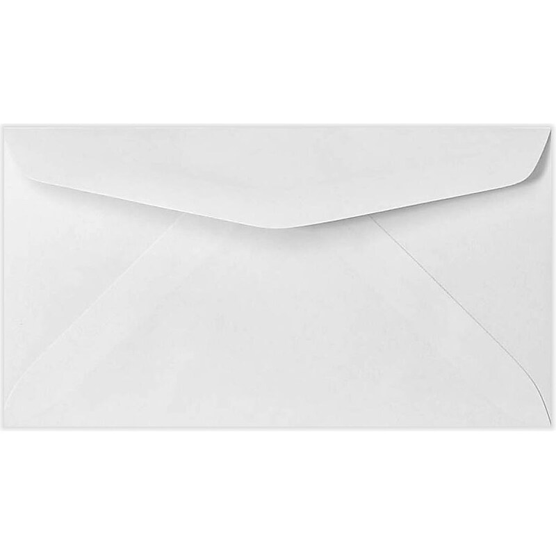 LUX #7 Regular Envelopes (3 3/4 x 6 3/4) 250/Pack, 24lb. Bright White (43430-250) image 1