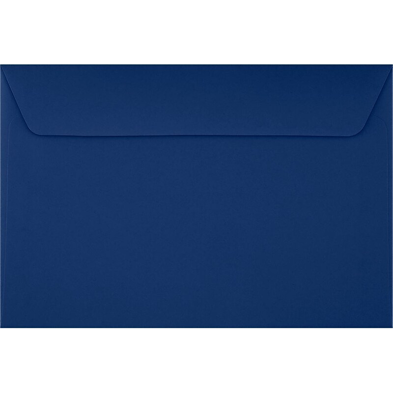 LUX Self Seal Booklet Envelope, 6" x 9", Navy, 50/Pack (LUX-4820-103-50) image 1