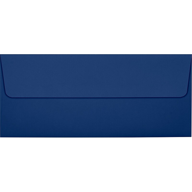 LUX #10 Square Flap Invitation Envelopes (4 1/8 x 9 1/2) 50/Pack, Navy (LUX-4860-103-50) image 1