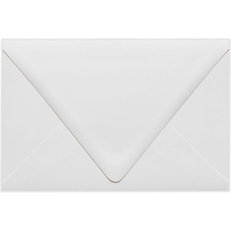 LUX 6 x 9 Booklet Contour Flap Envelopes 50/Pack, White - 100% Recycled (1820-WPC-50) image 1