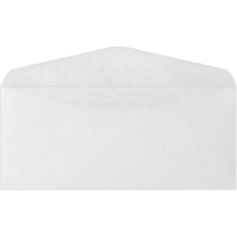 LUX Moistenable Glue #8 Business Envelope, 3 5/8" x 8 5/8", Bright White, 250/Pack (43984-250) image 1