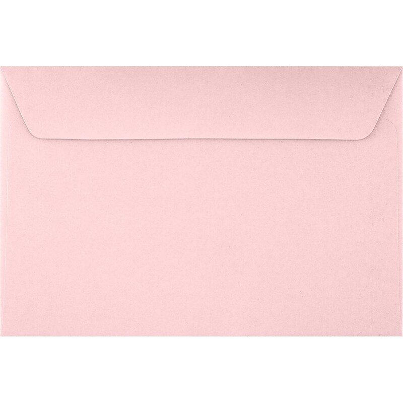 LUX 6 x 9 Booklet Envelopes 50/Pack, Candy Pink (EX4820-14-50) image 1