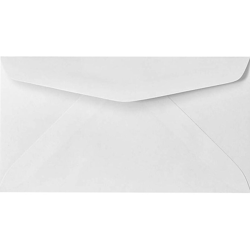 LUX #6 3/4 Regular Envelopes (3 5/8 x 6 1/2) 250/Pack, 24lb. Bright White (17905-250) image 1