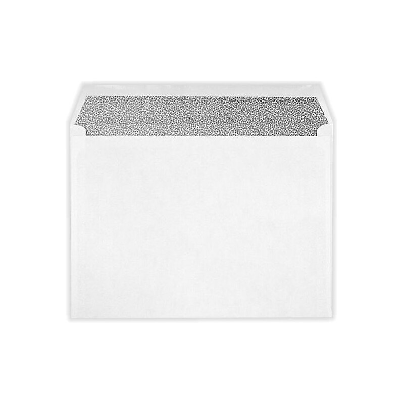 LUX 9 x 12 Booklet Envelopes 500/Pack, White w/Security Tint (49783-500) image 1