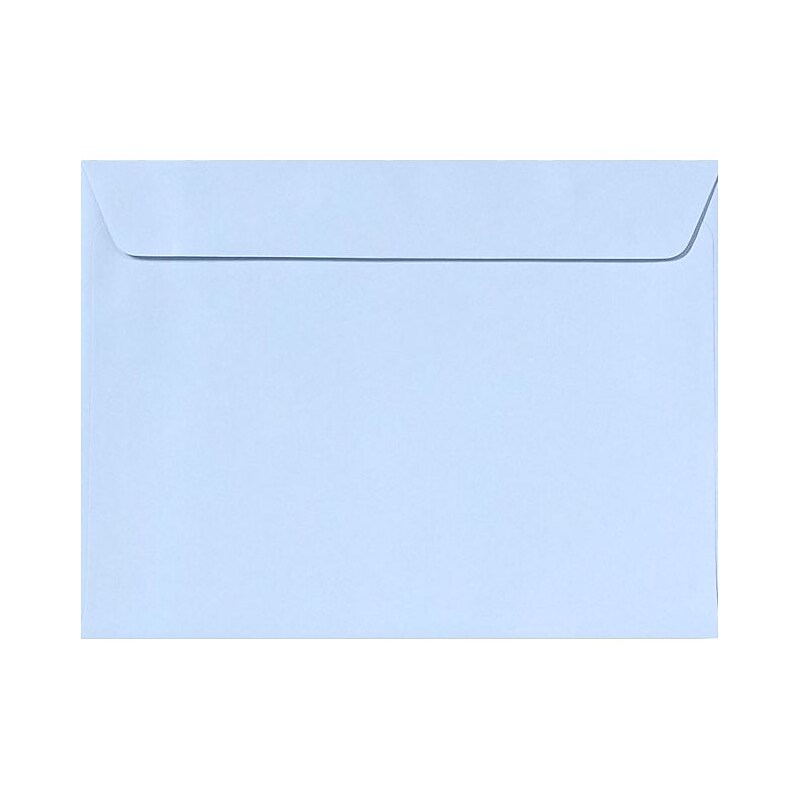 LUX 9 x 12 Booklet Envelopes 50/Pack, Baby Blue (EX4899-13-50) image 1