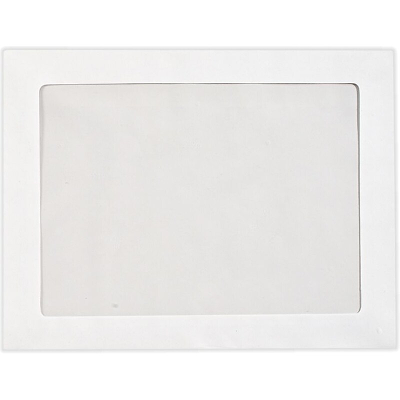 LUX 9 x 12 Full Face Window Envelopes 50/Pack, 28lb. Bright White (FFW-912-50) image 1
