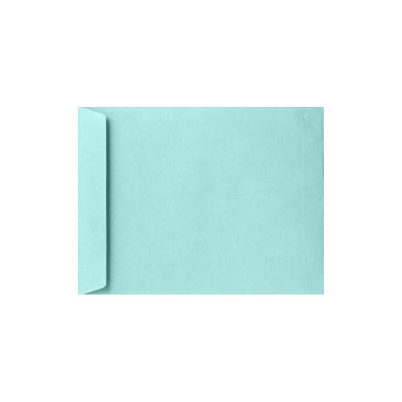 LUX 10 x 13 Open End Envelopes 50/Pack, Seafoam (LUX-4897-113-50) image 1