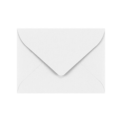 LUX 17 Mini Envelopes (2 11/16 x 3 11/16) 50/Pack, 70lb. Bright White