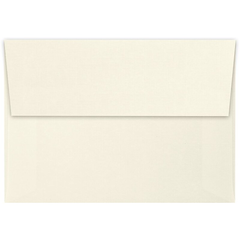 LUX A1 Invitation Envelopes (3 5/8 x 5 1/8) 50/Pack, Natural Linen (4865-NLI-50) image 1