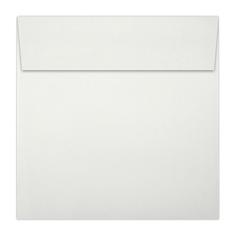 LUX 6 x 6 Square Envelopes 50/Pack, Natural White - 100% Cotton (8525-SN-50) image 1